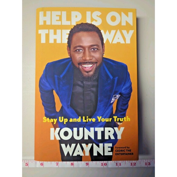 Help is on the Way Kountry Wayne Book Self Help Success Growth Comedy Biography - Picture 3 of 5